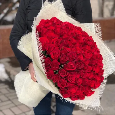 101 роза 50 см - выбор размера и формата фото