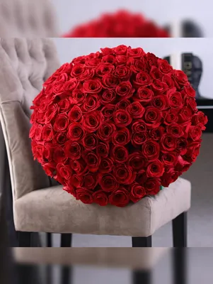 Романтические картинки 101 розы 60 см