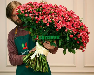 Букет из 101 розы 70 см - красивая фотка с высоким разрешением