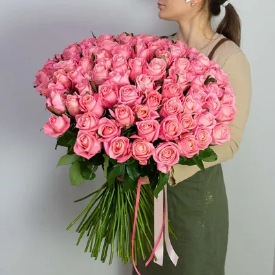 Фото 101 розовой розы: Изображение с возможностью выбора размера