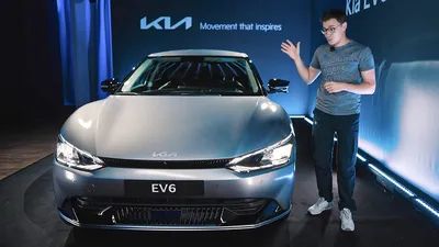 Скачать фотографии 2023 Kia EV6