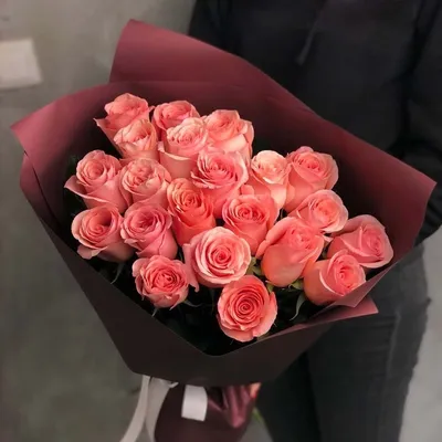 Фотка букета из 21 роз в формате png