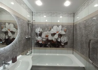 Фото 3D кафель для ванной - скачать бесплатно в формате PNG