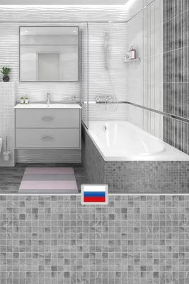 Картинка 3D кафель для ванной комнаты