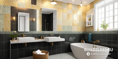 Картинка 3D кафель для ванной комнаты в хорошем качестве 2024 года