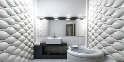 Фото 3D панелей в ванной: вдохновение для создания уютной атмосферы