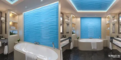 3D панели для ванной: уникальные идеи для декорирования пространства