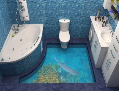 **3D плитка для ванной: современный взгляд на дизайн интерьера**