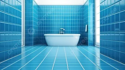 **Фотообзор: 3D плитка для ванной в различных цветовых решениях**