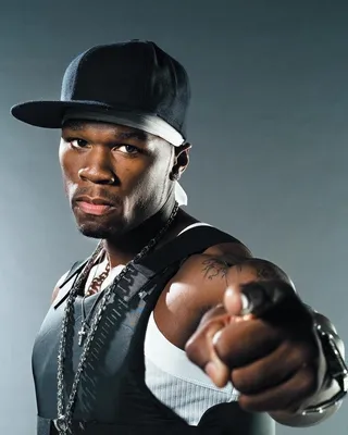 Фотография 50 Cent в студийной обстановке