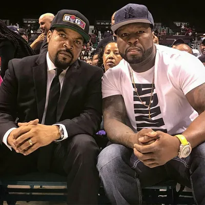 Изображение 50 Cent на черном фоне в формате jpg