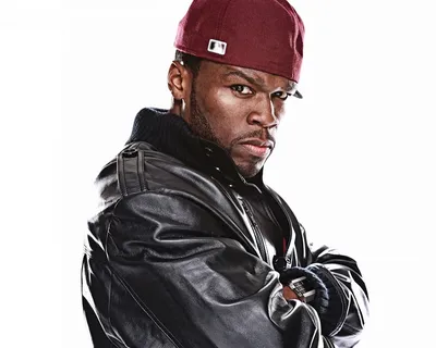 Фотография 50 Cent с эффектной обработкой