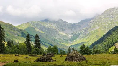 Встречайте красоту Абхазских гор: Иллюстрированный гид