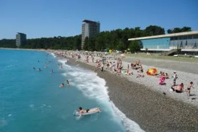 Пляжи Абхазии: новые фото в HD, Full HD, 4K