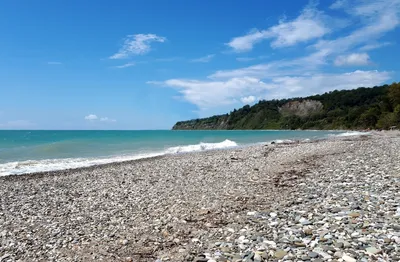 Изображения пляжей Абхазии: скачать бесплатно в хорошем качестве