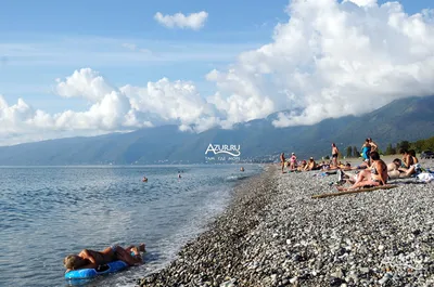 Абхазия: красоты пляжей