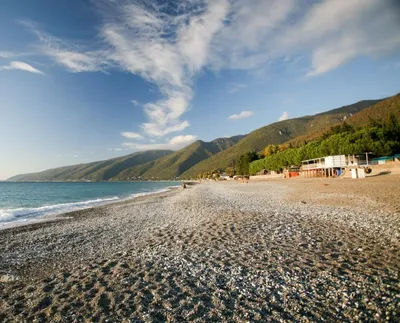 Пляжи Абхазии: фотографии и впечатления