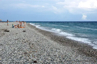 Пляжи Абхазии: фотографии, которые захватывают душу
