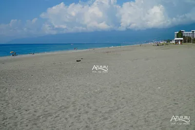 Фотографии пляжей Абхазии в 4K разрешении