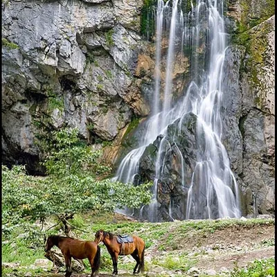 Водопады Абхазии: захватывающие фото