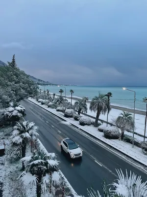 Абхазия зимой: лучшие фото в высоком разрешении