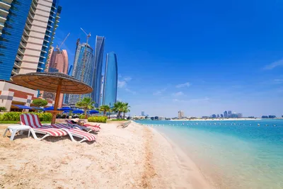 Новые фотографии пляжей Абу-Даби для скачивания