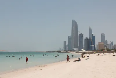 Уникальные фото пляжей Абу-Даби
