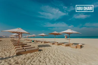 Фото пляжей в Абу-Даби в HD качестве