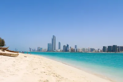 Фото пляжей Абу-Даби для использования на сайте