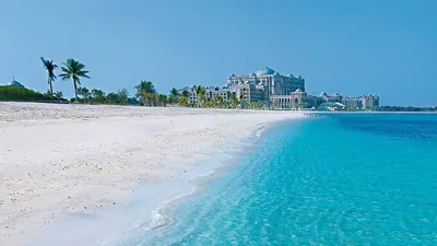 Арт-фото пляжей Абу-Даби в HD качестве