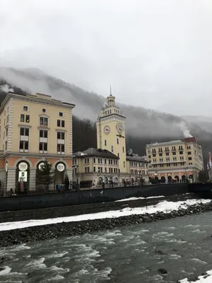 Фото Адлера зимой: Великолепные зимние картины