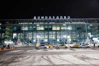 Зимнее великолепие: Аэропорт Домодедово в белоснежном наряде