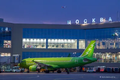 Зимний взгляд с высоты: Красочные фотографии Аэропорта Домодедово