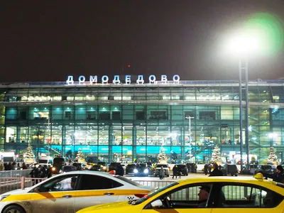 Зимний оживленный аэропорт: Картинки Домодедово в холодные дни