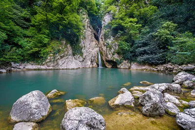 Уникальные снимки Агурских водопадов: скачивайте фото в HD, Full HD, 4K