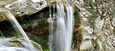 Изображения Агурских водопадов на рабочий стол.