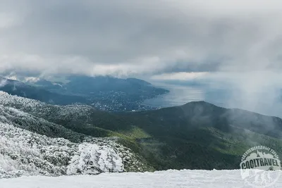 Фотоальбом зимы: Ай Петри в разных размерах и форматах