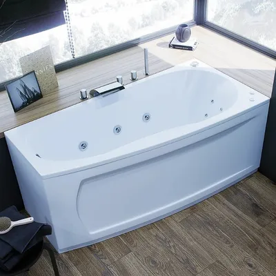 Фото акриловой ванны с экраном в формате JPG, PNG, WebP