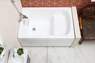 Новые изображения акриловой ванны с экраном для ванной комнаты