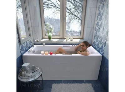 Воплощение роскоши: фотографии акриловой ванны Тритон