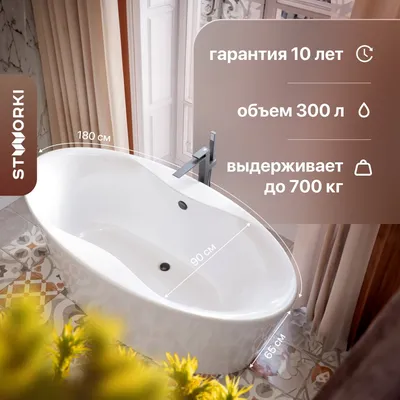 Уникальный дизайн акриловой ванны, который вас поразит (фото)