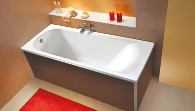 Изысканная акриловая ванна для вашей ванной комнаты (фото)