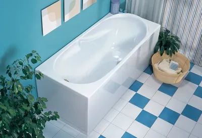 Фото акриловой вставки в ванну в формате WebP