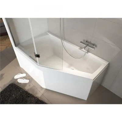 Фото акриловой угловой ванны для дизайна ванной комнаты