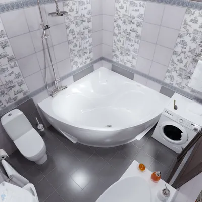 Акриловые угловые ванны: красота и практичность в вашей ванной комнате (фото)