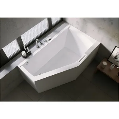 Элегантные акриловые угловые ванны: идеи для вашего ванной комнаты (фото)
