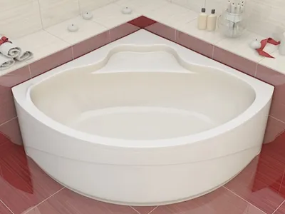 Инновационные решения: акриловые угловые ванны в различных дизайнах (фото)