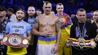 Александр Усик: лучшие фото из ринга