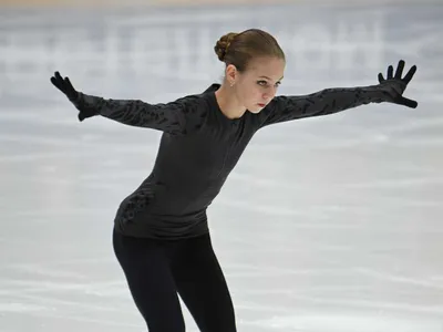 Фото Александры Трусовой на чемпионатах