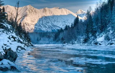 Зимняя красота Аляски: Фото в высоком разрешении